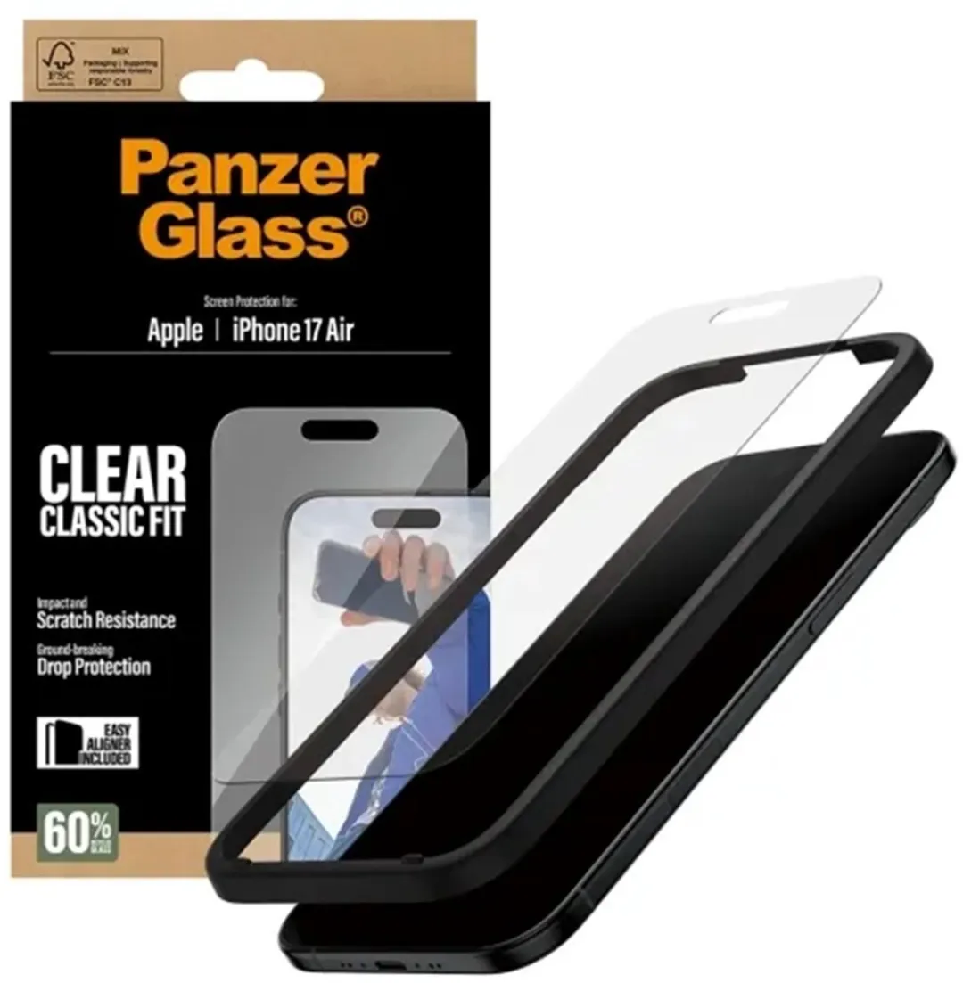 PanzerGlass Classic Fit iPhone Air Screenprotector - PG48789