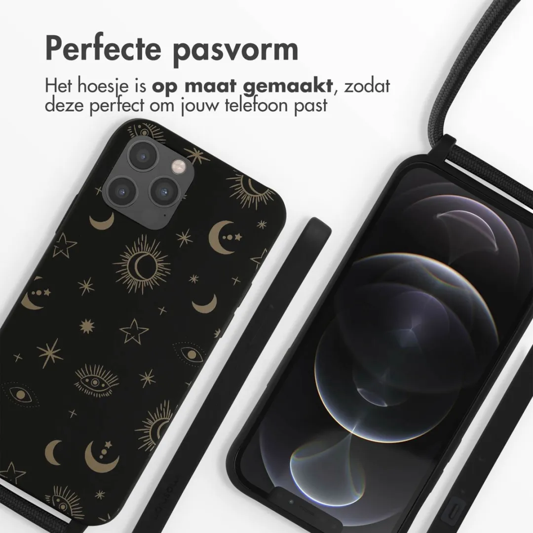 Imoshion Hoesje iPhone 12/12 Pro Siliconen Sky Black