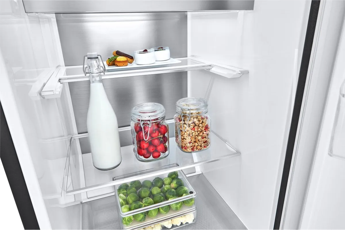 LG GLM71MCCSF Vrijstaande Koelkast 386L - 5 Plateaus - Zwart - afbeelding 6 van 6