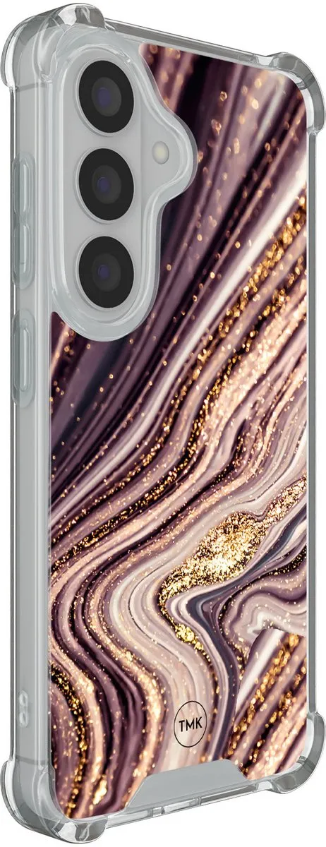 Casevibes Shockproof Hoesje Samsung Galaxy S26 - S/S26/S/026 - Roze/Goud