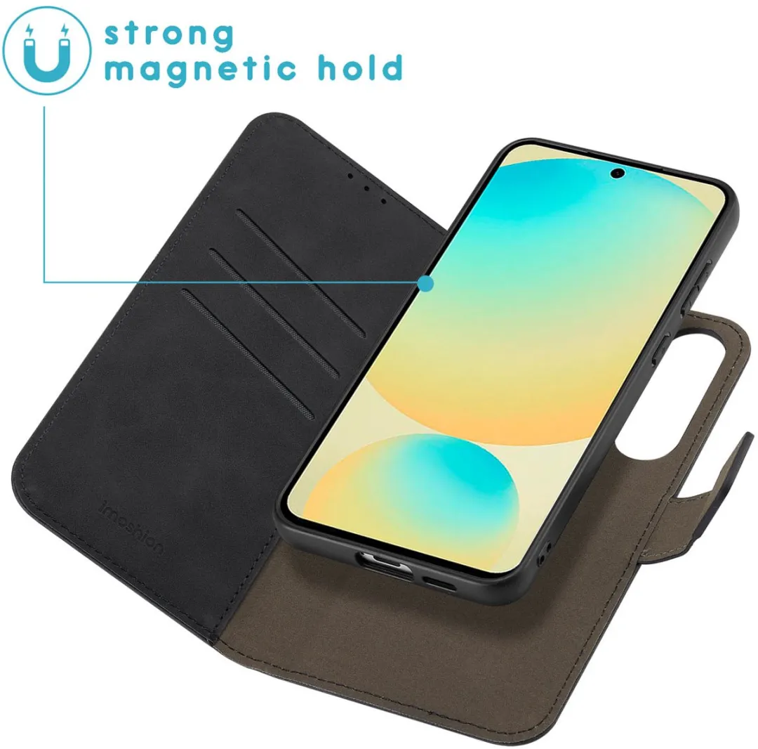 Imoshion Hoesje Samsung Galaxy S24 FE - 2-in-1 Bookcase Zwart