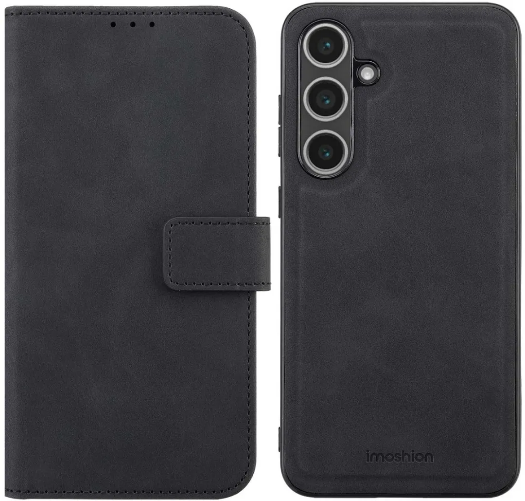 Imoshion Hoesje Samsung Galaxy S24 FE - 2-in-1 Bookcase Zwart