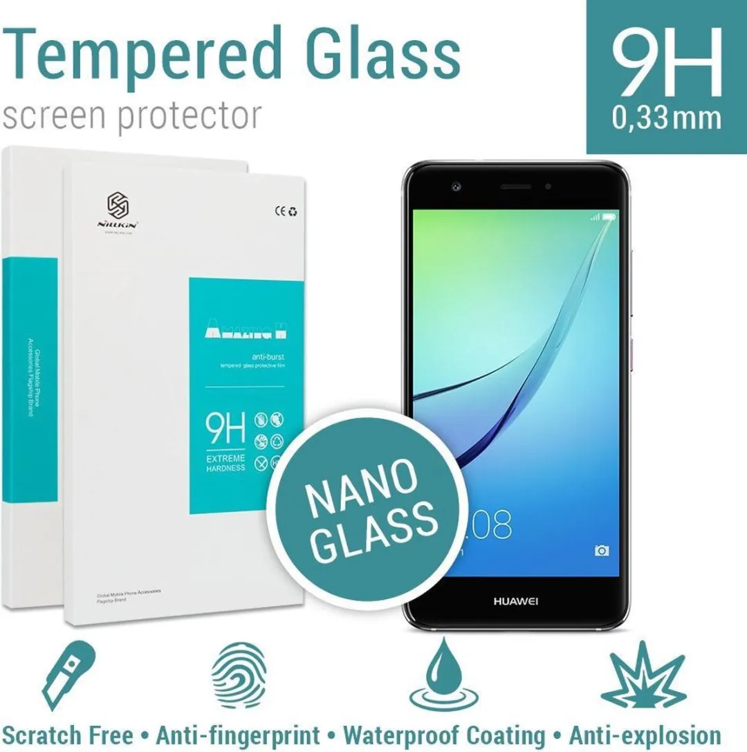 Nillkin Tempered Glass Screenprotector Huawei Nova 9H Nano