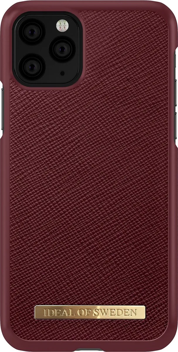 iDeal of Sweden iPhone 11 Pro Hoesje Saffiano - Rood
