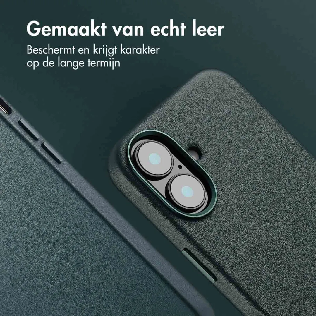 Accezz iPhone 16 MagSafe Hoesje - Cedar Green - 2 Pasjes