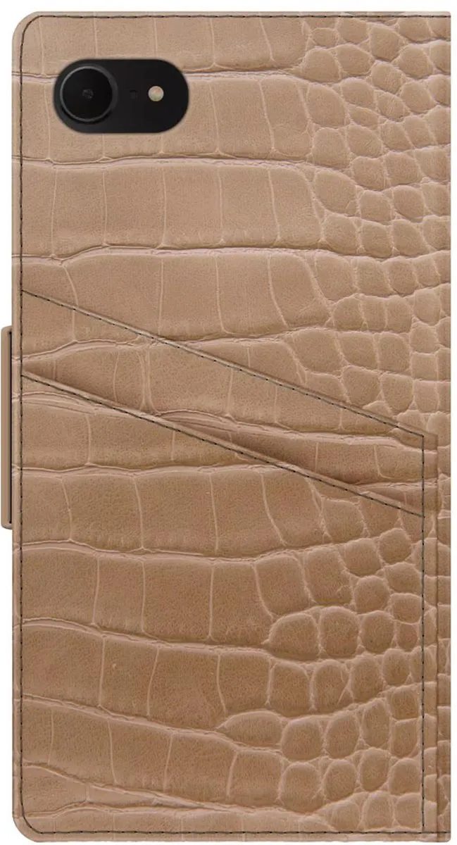 iDeal of Sweden Atelier Wallet iPhone 8/7/6/6s/SE - Camel Croco - afbeelding 3 van 3