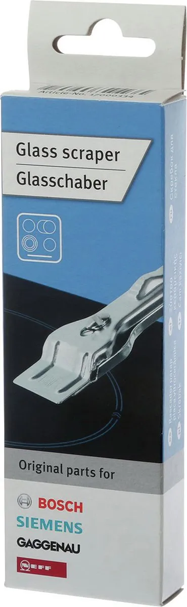 Bosch Glas Schraper Keramisch Kookvlak 17000334
