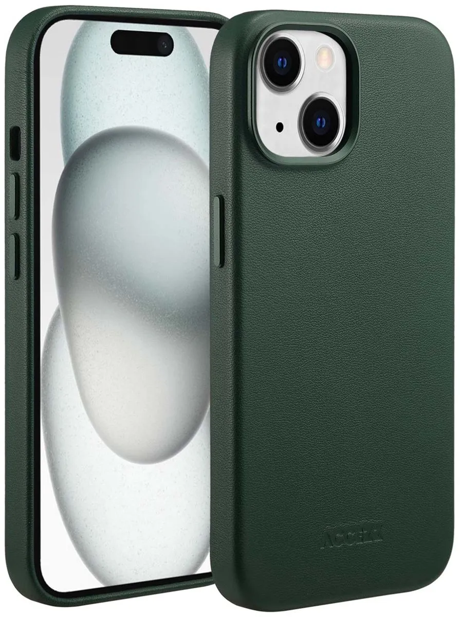 Accezz iPhone 15 Hoesje Cedar Green