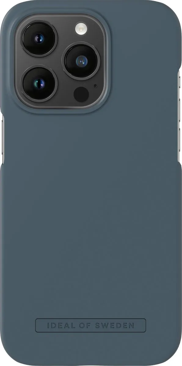 iDeal of Sweden iPhone 14 Pro Seamless Backcover - Midnight Blue - afbeelding 4 van 6