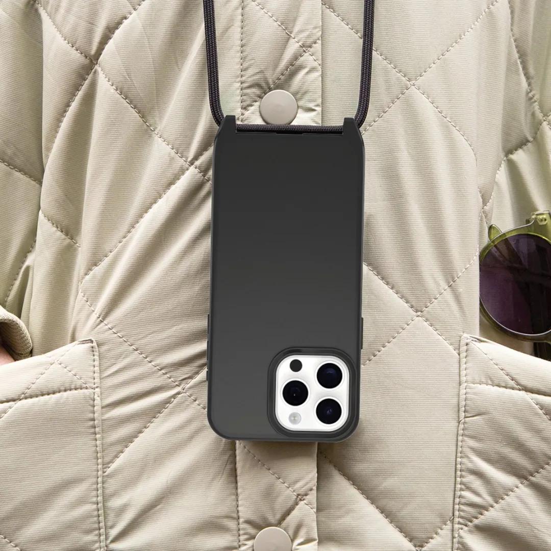 OtterBox React Necklace 77-93587 Hoesje - iPhone 15 Pro Max - Zwart