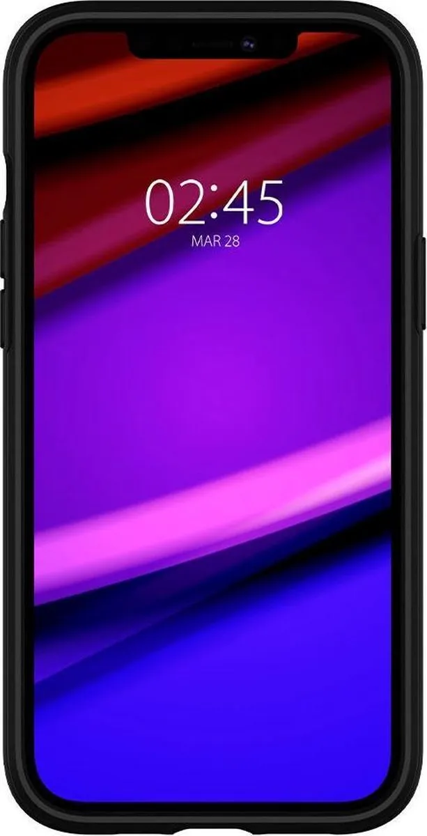 Spigen Hybrid NX Hoesje iPhone 12 Pro Max - Zwart