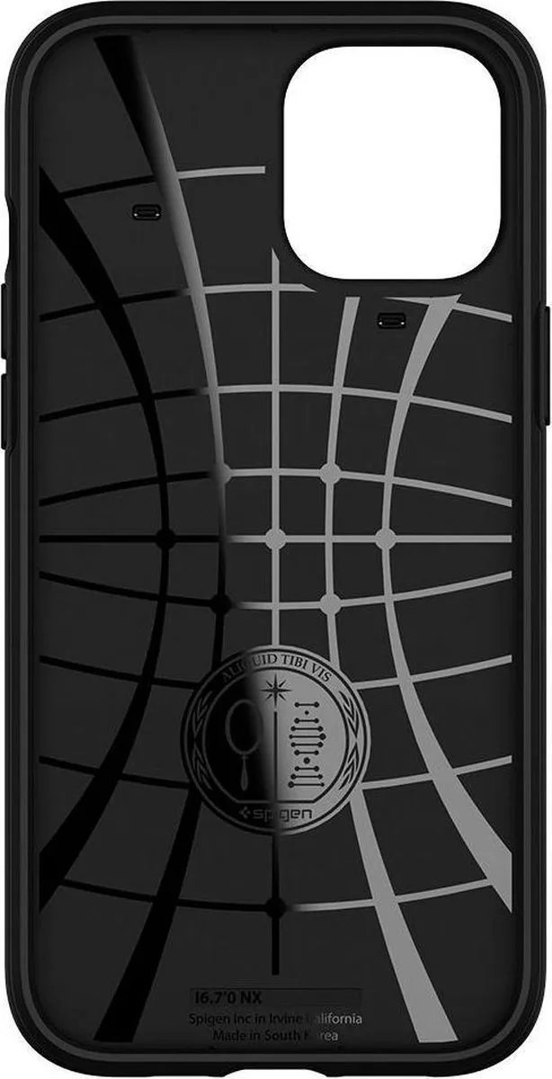 Spigen Hybrid NX Hoesje iPhone 12 Pro Max - Zwart - afbeelding 6 van 6