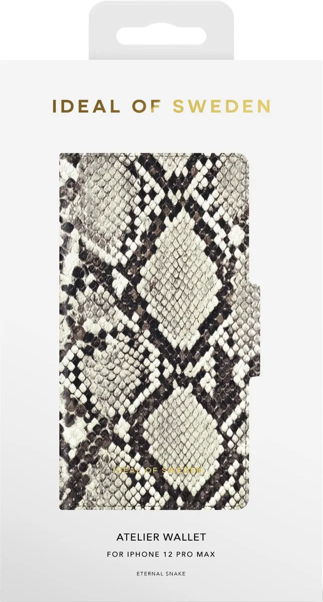 iDeal of Sweden Atelier Wallet iPhone 12 Pro Max Eternal Snake - IDAW-I2067-231
