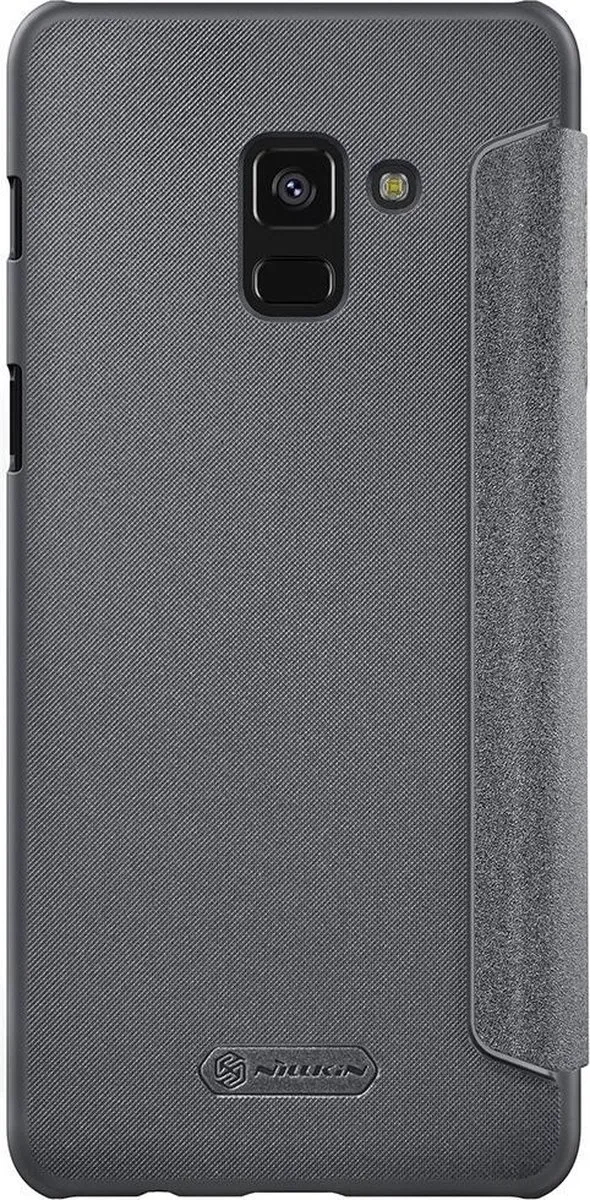 Nillkin Sparkle Series Leather Case Samsung Galaxy A8 2018 - Zwart - afbeelding 4 van 6