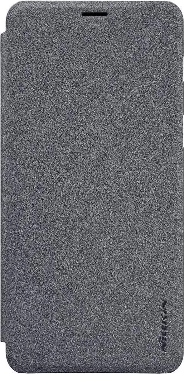 Nillkin Sparkle Series Leather Case Samsung Galaxy A8 2018 - Zwart - afbeelding 3 van 6