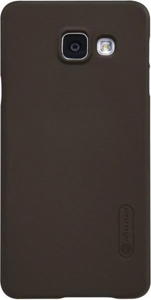Nillkin Super Frosted Shield Backcover Samsung Galaxy A3 (2016) - Donkerbruin - afbeelding 3 van 6