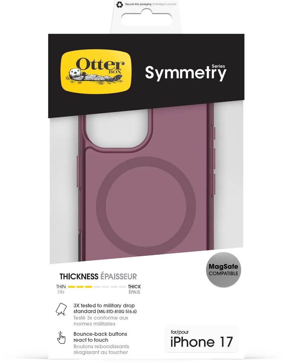 OtterBox Symmetry 77-98797 Hoesje - iPhone 17 - Roze