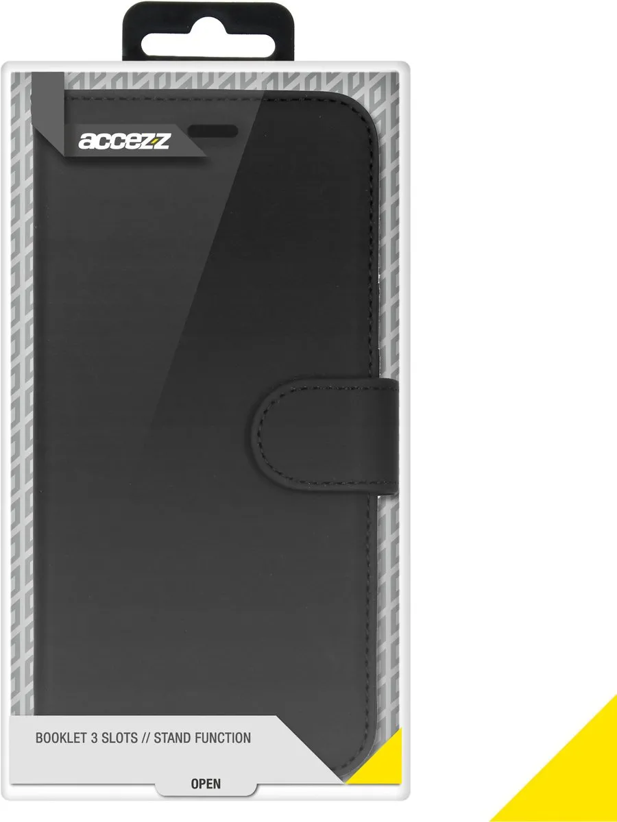 Accezz Hoesje Samsung Galaxy S8+ Wallet Softcase - Zwart