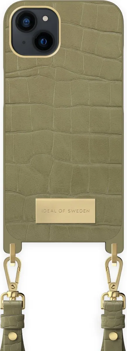 iDeal of Sweden iPhone 13 Sage Croco Telefoonhoesje - IDNCSS22-I2161-210