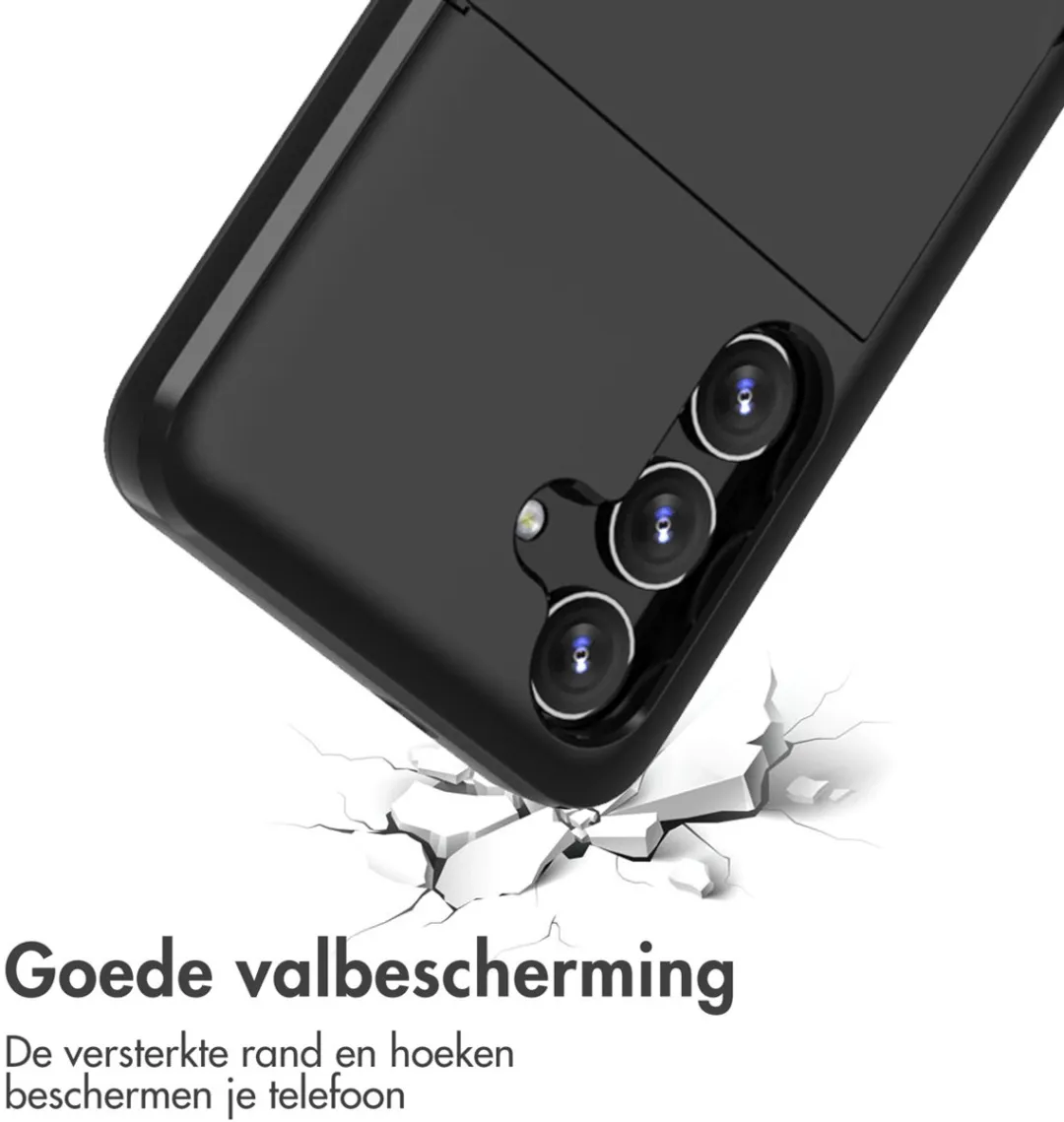 Imoshion Hoesje Samsung Galaxy S24 - 2 Pasjes - Zwart - afbeelding 4 van 6