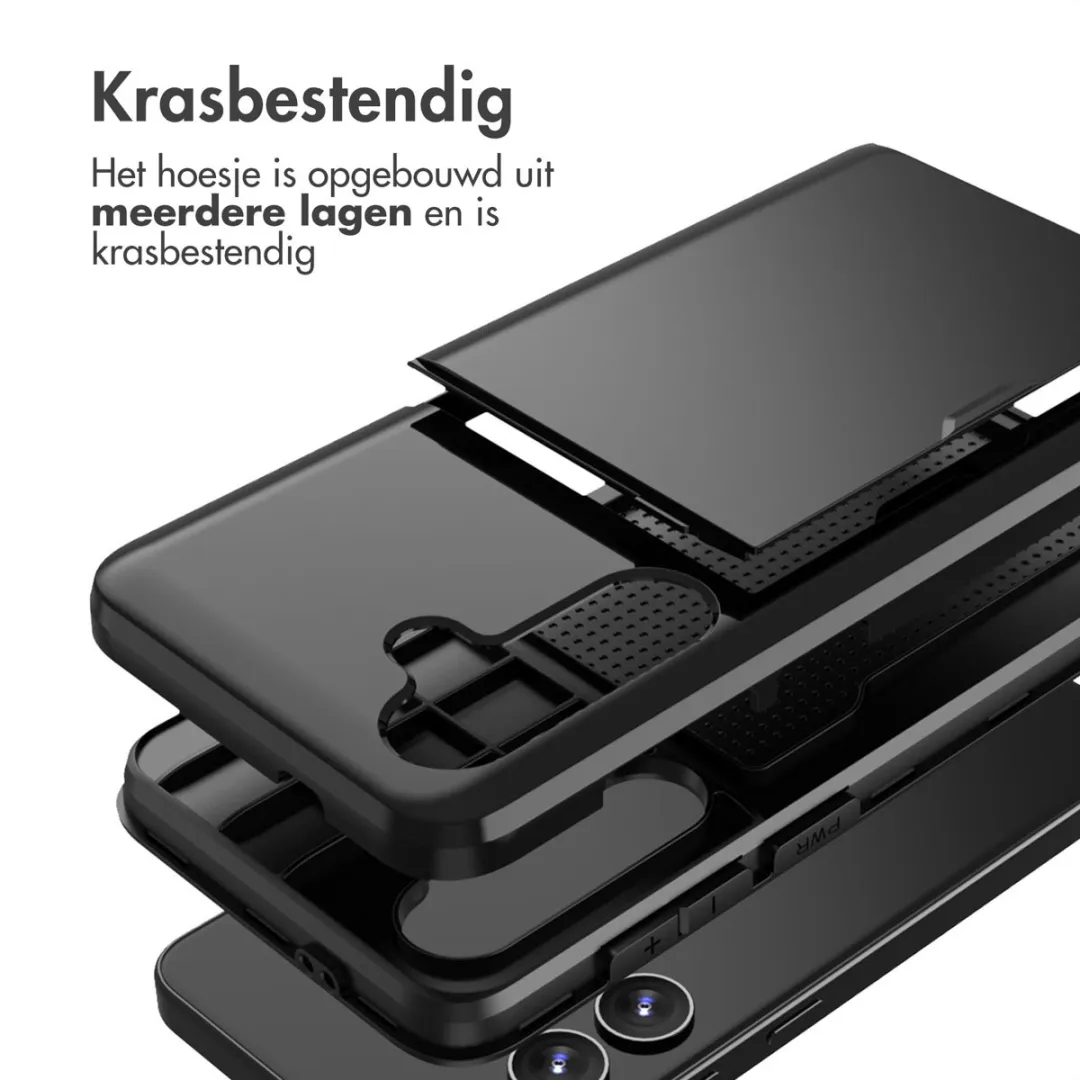 Imoshion Hoesje Samsung Galaxy S24 - 2 Pasjes - Zwart - afbeelding 6 van 6