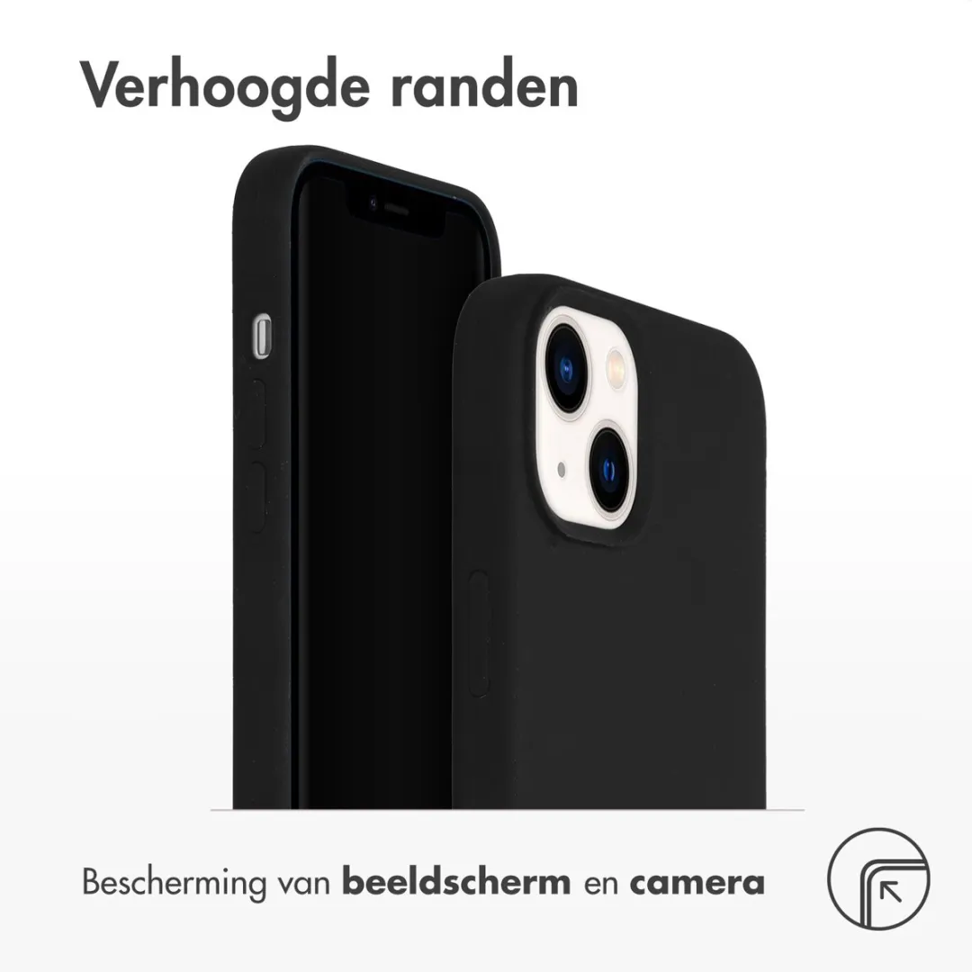 Accezz iPhone 14 Plus Hoesje - Zwart