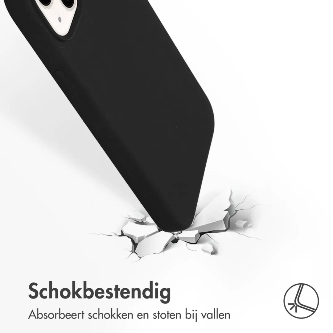 Accezz iPhone 14 Plus Hoesje - Zwart