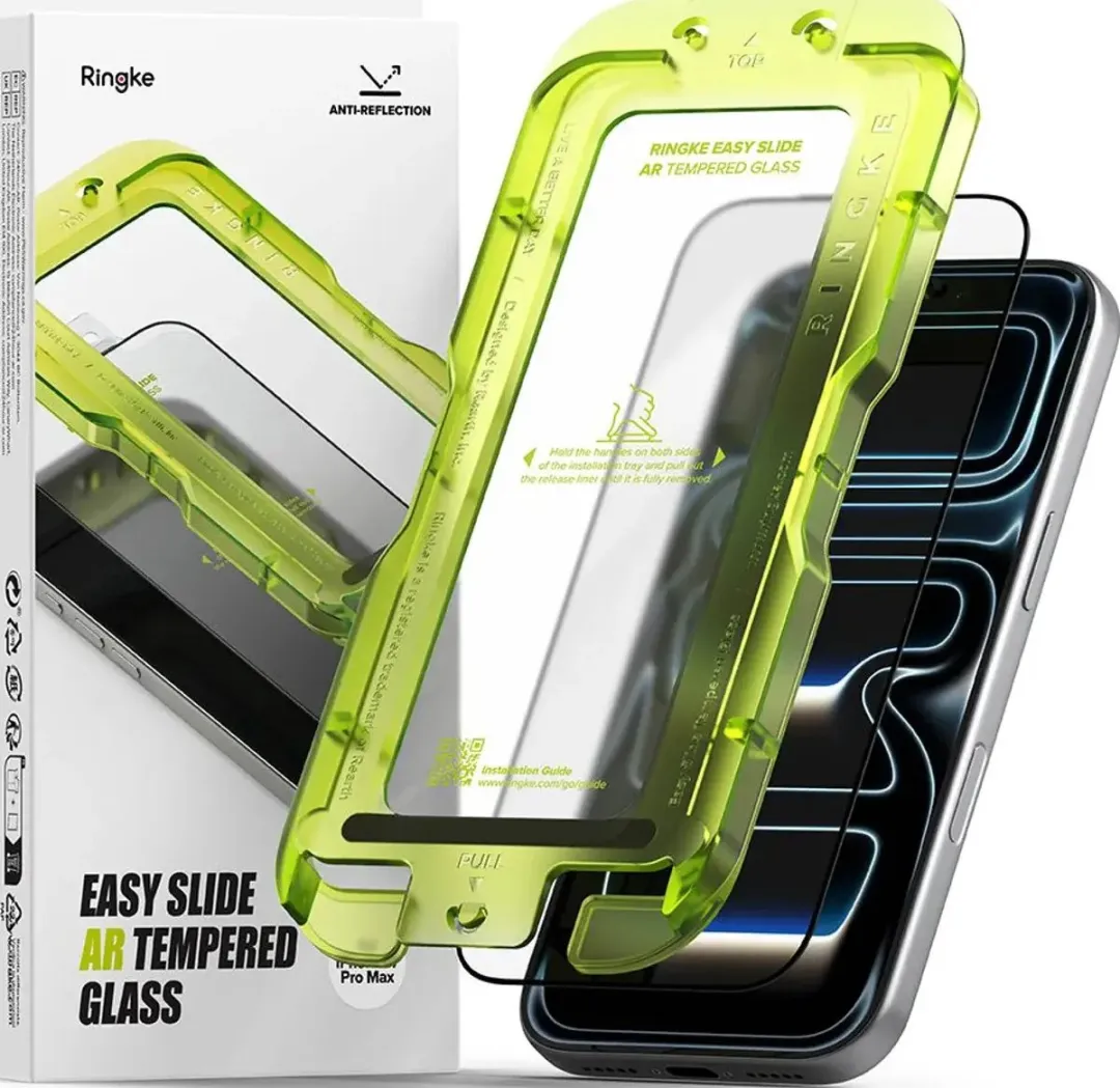 Ringke iPhone 17 Pro Max Schermbeschermer 9H