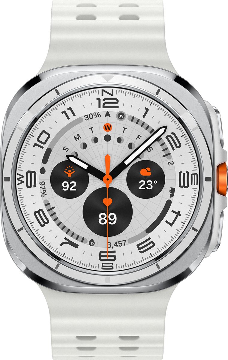 Samsung Galaxy Watch Ultra - Smartwatch - 47mm - E-simkaart - Titanium White