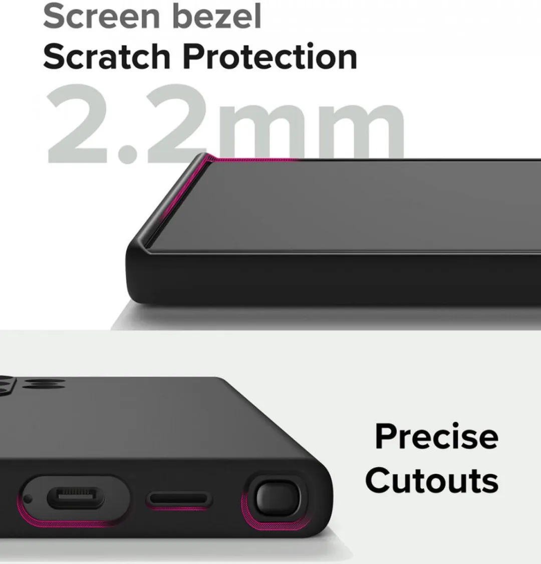 Ringke Silicone Magnetic Hoesje Samsung Galaxy S24 - Zwart