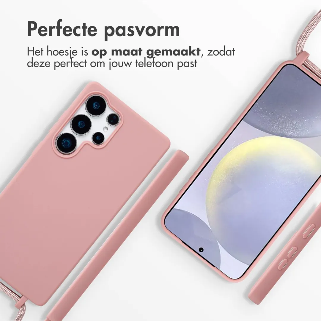 Imoshion Hoesje Samsung Galaxy S25 Ultra - Siliconen - Sand Pink