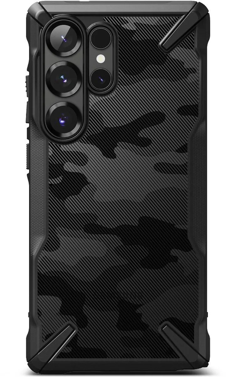 Ringke Fusion X Camo Hoesje Samsung Galaxy S25 Ultra - Transparent