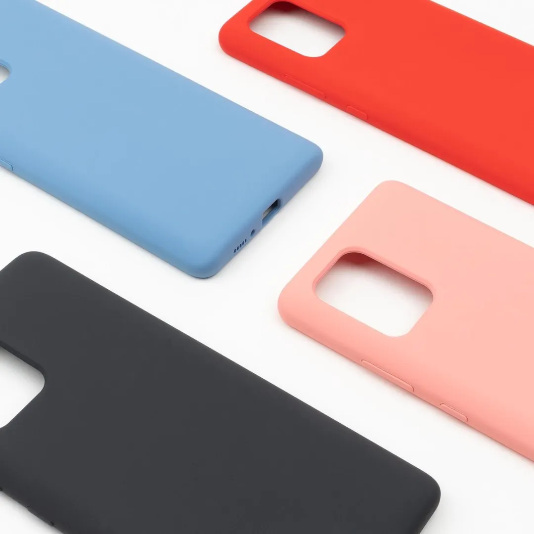 BMAX Siliconen Hoesje Samsung Galaxy S10 - Antraciet - afbeelding 6 van 6