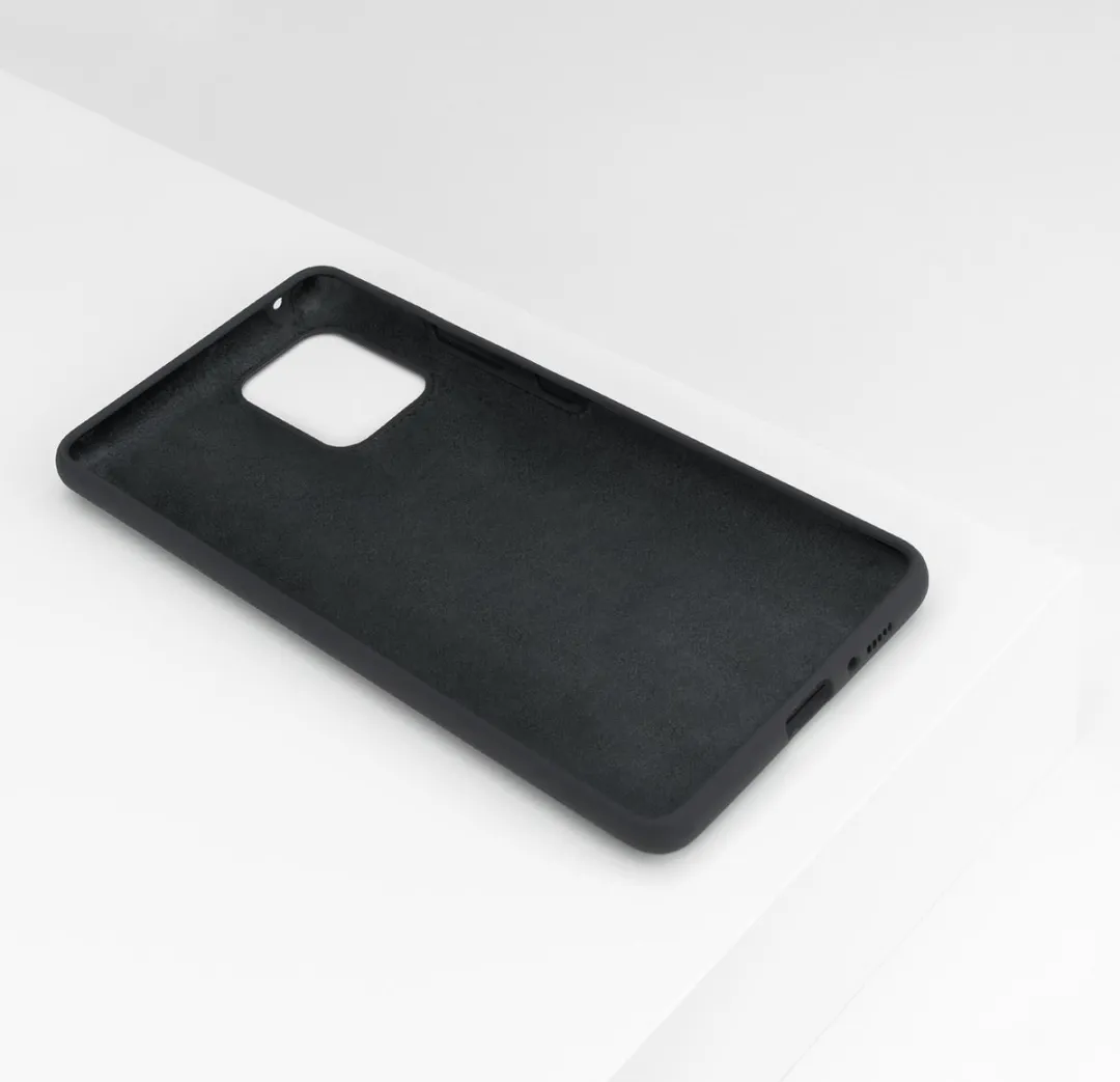 BMAX Siliconen Hoesje Samsung Galaxy S10 - Antraciet