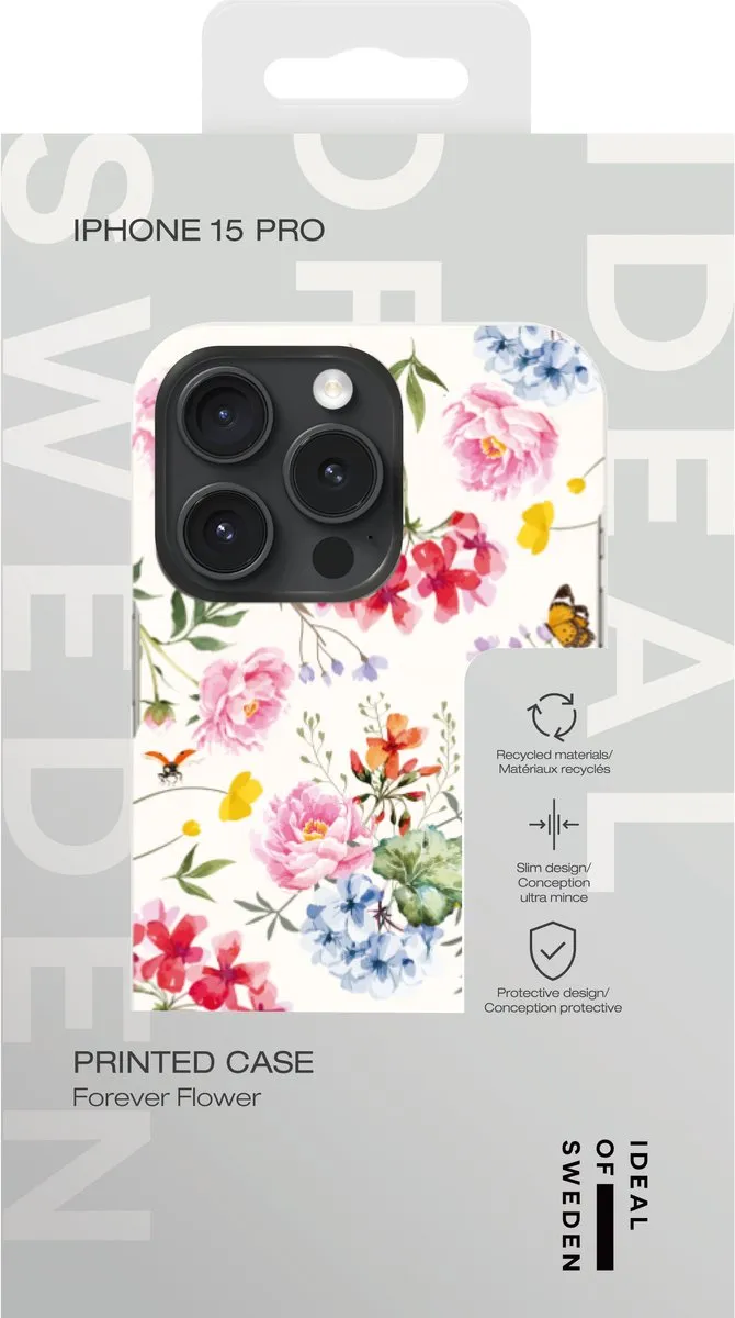 iDeal of Sweden iPhone 15 Hoesje Flower Forever - IDFC-I2361P-528