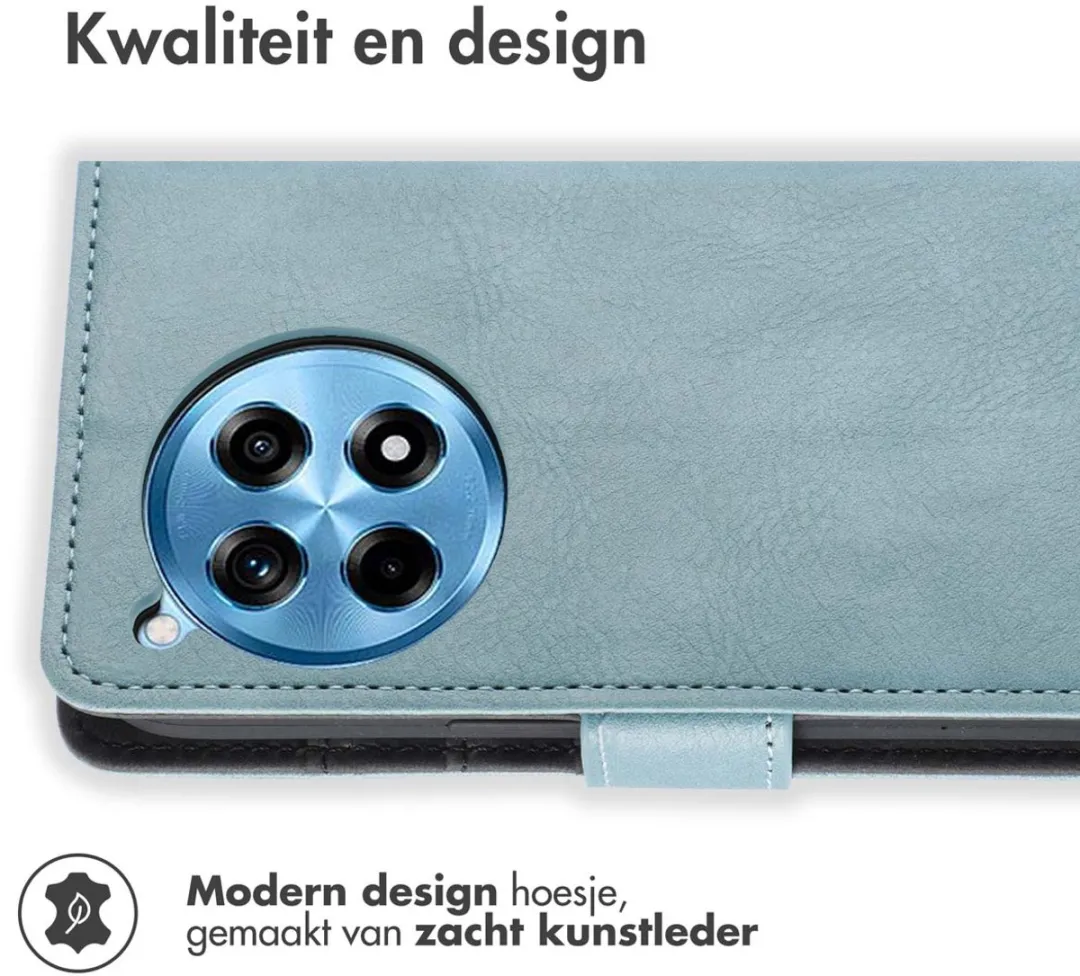 Imoshion Hoesje OnePlus 12R Donkerblauw - 3 Pasjes