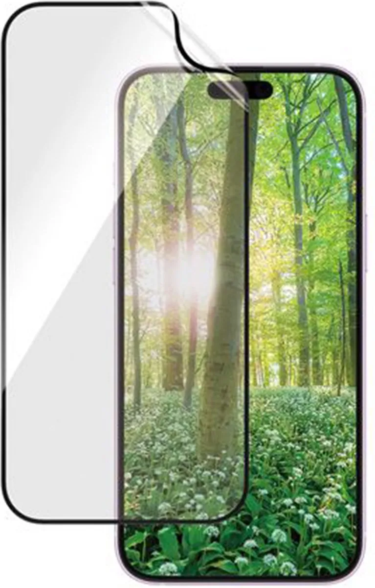 PanzerGlass, Screen Protector Geschikt voor Apple iPhone 16 Plus UWF Matrix Olie en Krasbestendig, Transparant