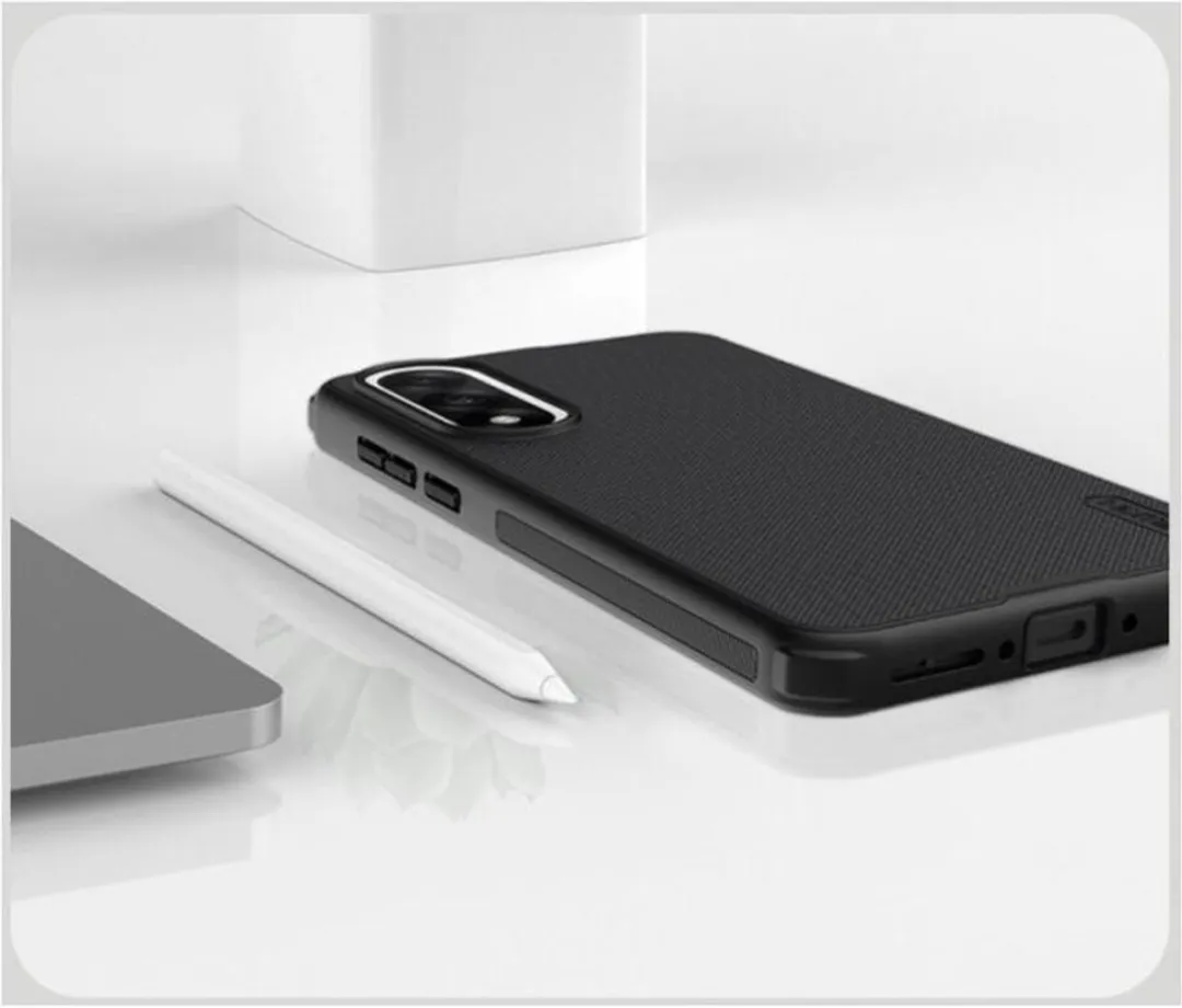 Nillkin Frosted Shield Hoesje OnePlus Nord 5 - MagSafe - Zwart - afbeelding 6 van 6