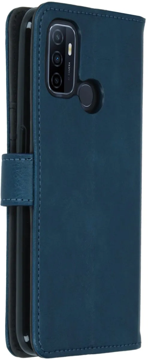 Imoshion Hoesje Oppo A53/A53s - 3 Pasjes - Donkerblauw