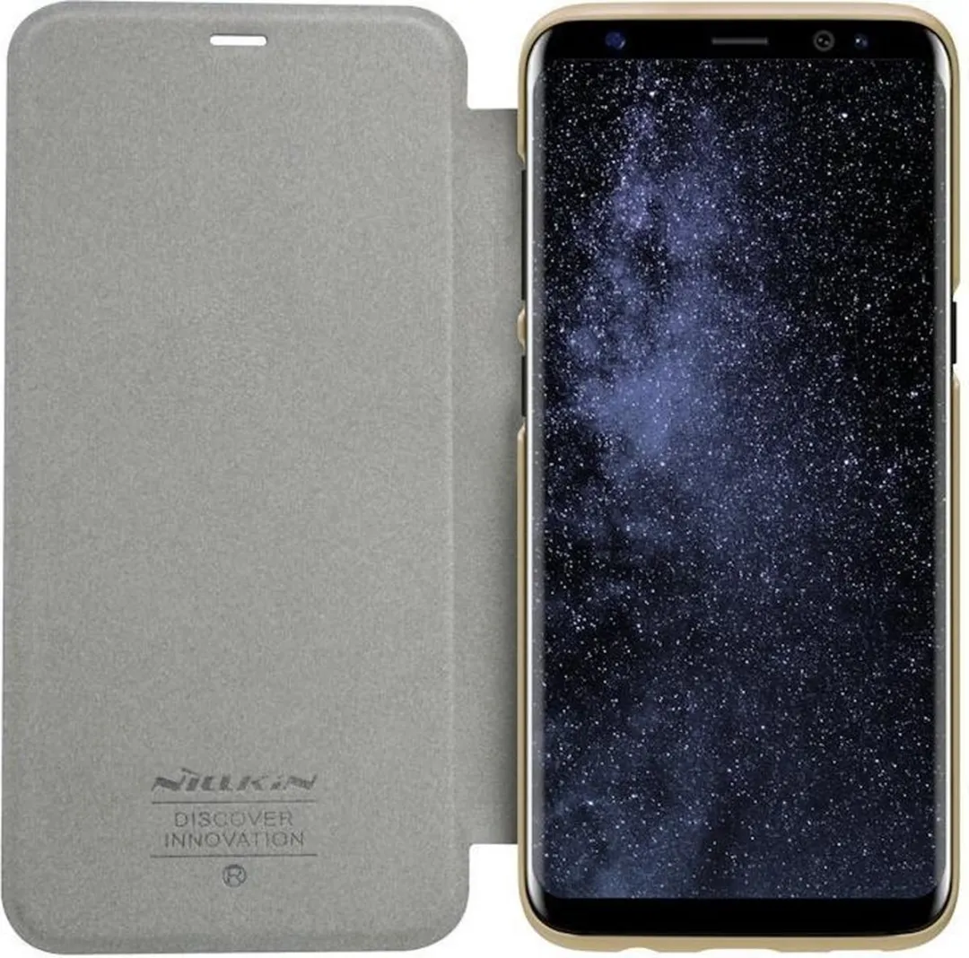 Nillkin New Sparkle Book Case Samsung Galaxy S8 - Goud - afbeelding 3 van 6