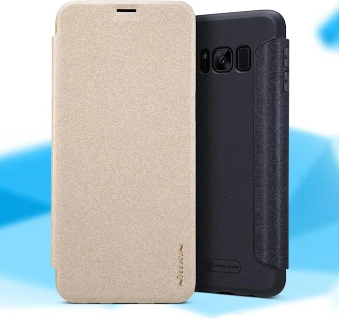Nillkin New Sparkle Book Case Samsung Galaxy S8 - Goud - afbeelding 6 van 6