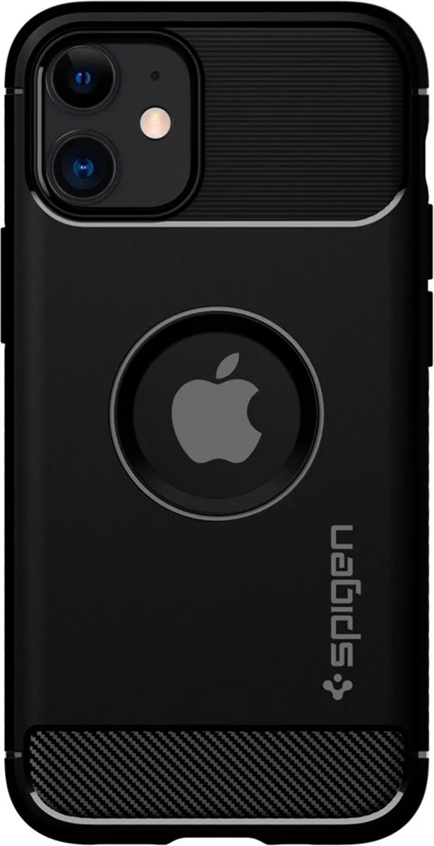 Spigen Rugged Armor Air Cushion iPhone 12 Mini Hoesje