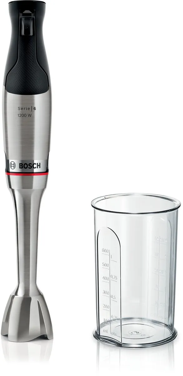 Bosch Serie 6 MSM6M810 ErgoMaster Staafmixer 1200W - Roestvrijstaal