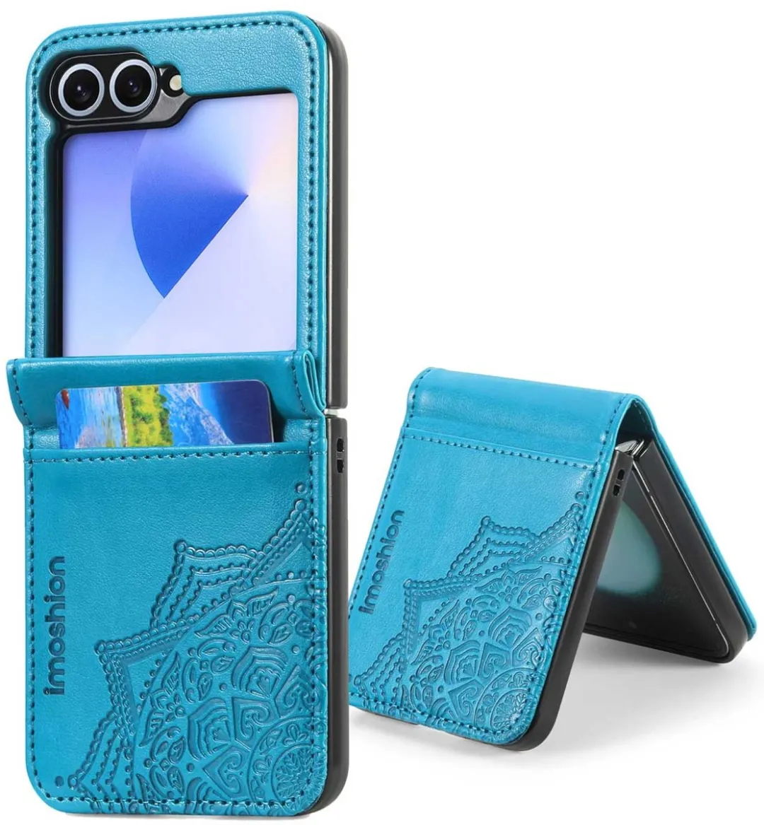 Imoshion Hoesje Samsung Galaxy Z Flip 6 - Turquoise