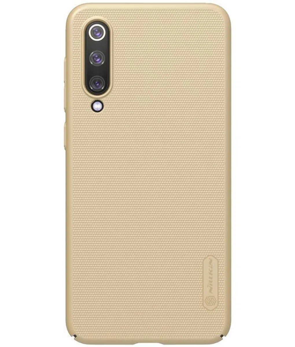 Nillkin Frosted Shield Hoesje Xiaomi Mi 9 SE - Goud - afbeelding 4 van 4