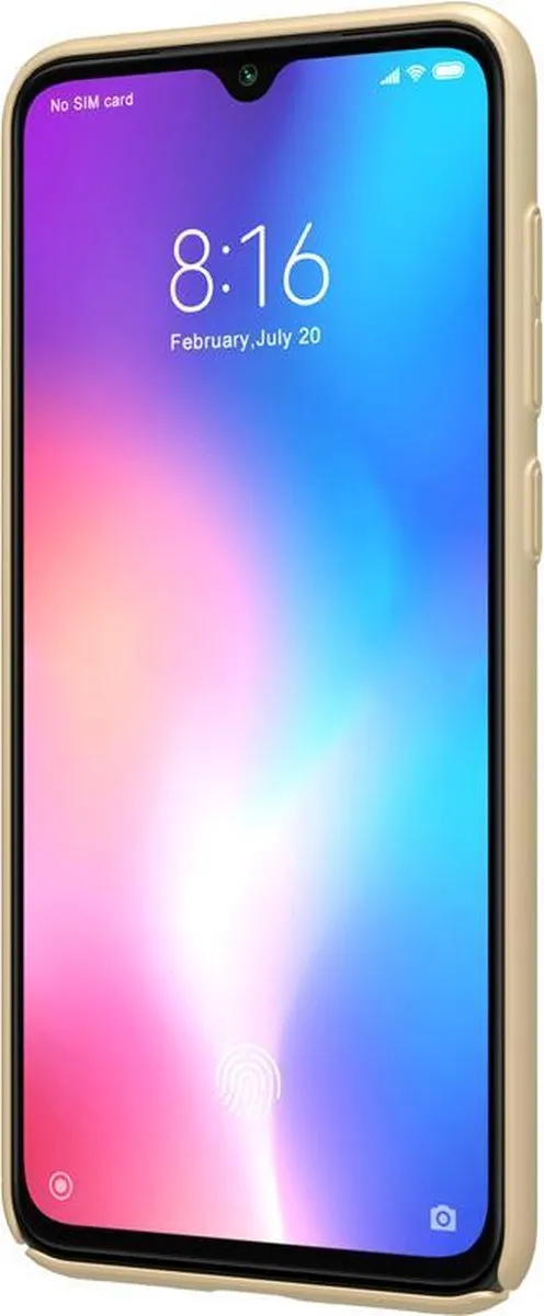 Nillkin Frosted Shield Hoesje Xiaomi Mi 9 SE - Goud - afbeelding 3 van 4