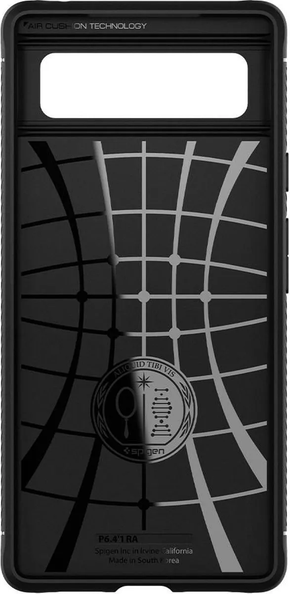 Spigen ACS03437 Rugged Armor Hoesje - Google Pixel 6 - Zwart - afbeelding 6 van 6
