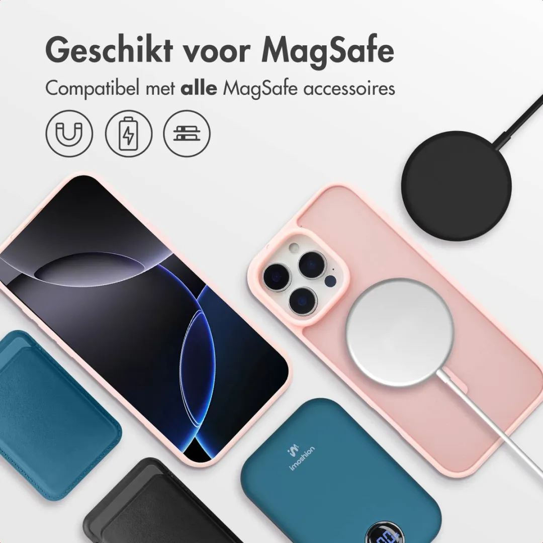 Imoshion Hoesje iPhone 16 Pro Max MagSafe - Lichtroze