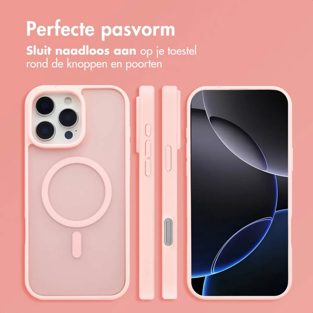 Imoshion Hoesje iPhone 16 Pro Max MagSafe - Lichtroze - afbeelding 6 van 6