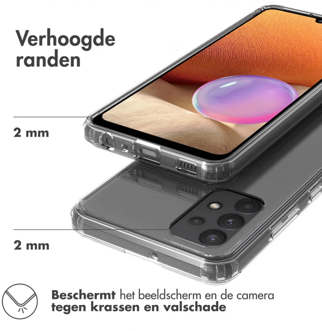 Accezz Xtreme Impact Backcover 2.0 - Samsung Galaxy A32 4G - Transparant